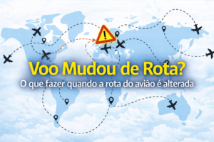 voo mudou de rota