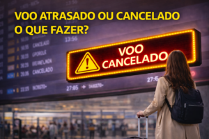 voo atrasado ou cancelado