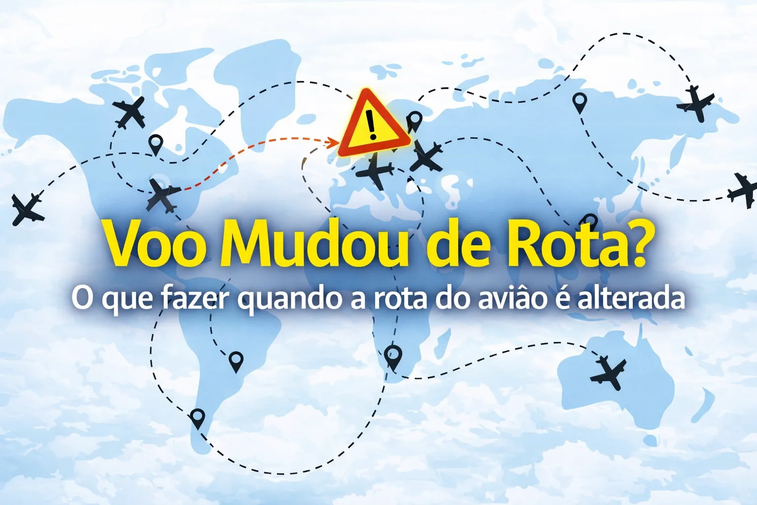 Voo mudou de rota: o que fazer e quais são seus direitos